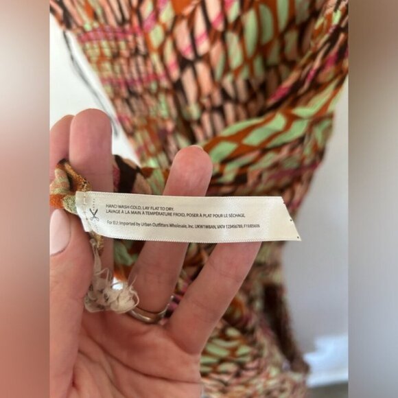 Free People FP One Sahara Jumpsuit Hand Printed Size Small - Picture 14 of 15